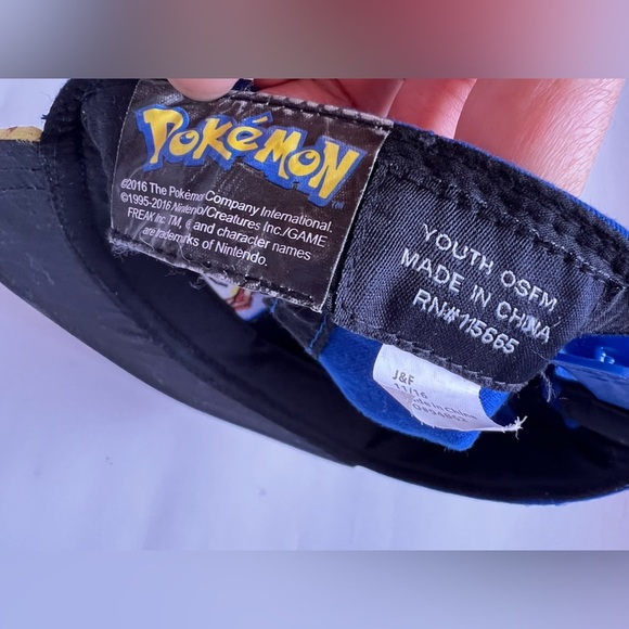 🔥 Original Pokemon Pikachu • Baseball Youth Adjustable SnapBack Hat Cap 2016 - Picture 9 of 13